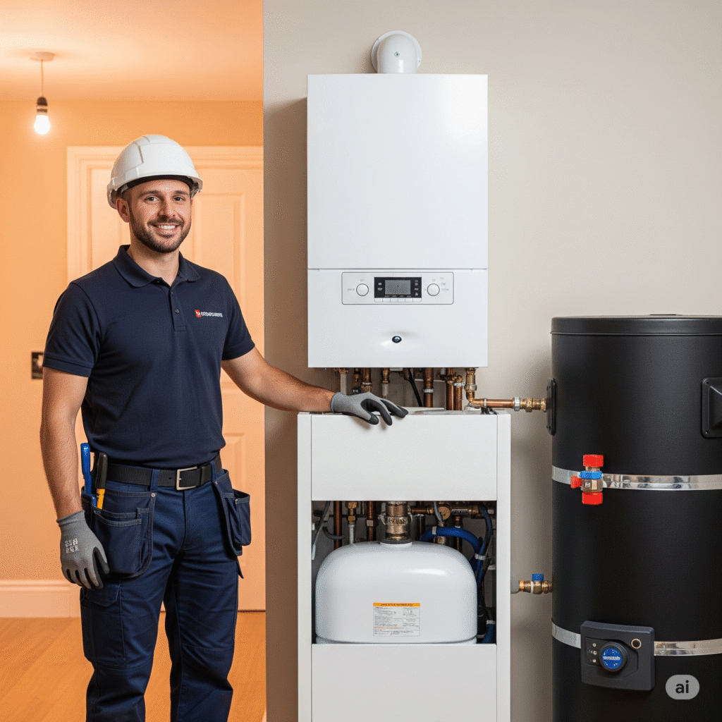 Our specialist is repairing boiler in newmarket