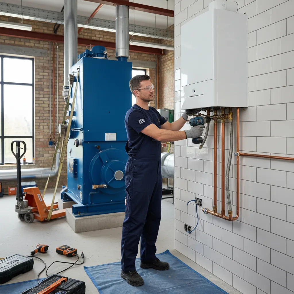 Types of boilers diagram